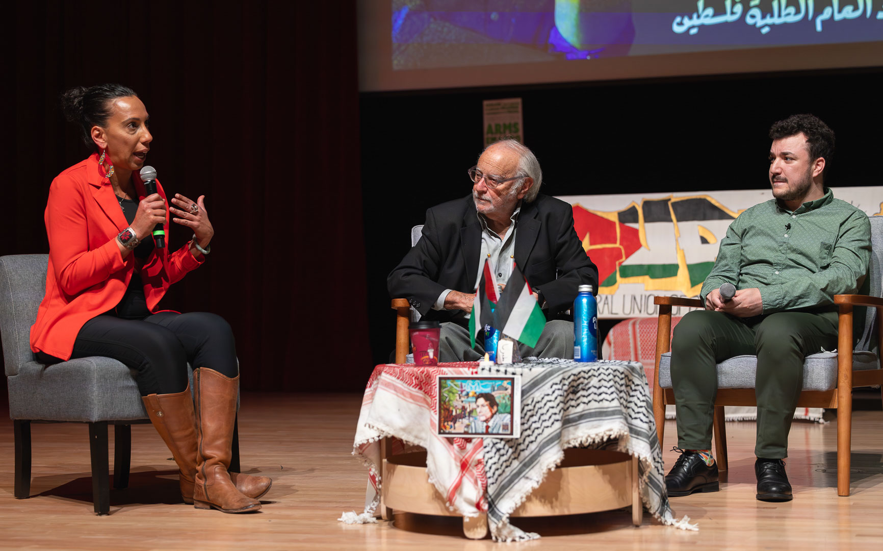 Professor Kased speaking