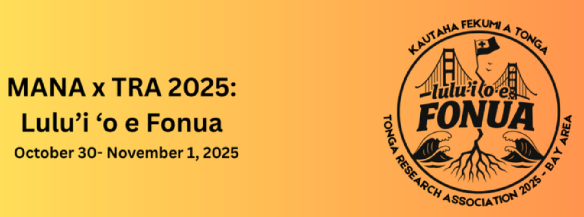 MANA x TRA 2025 event flyer