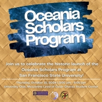 Oceania Scholars Program flyer